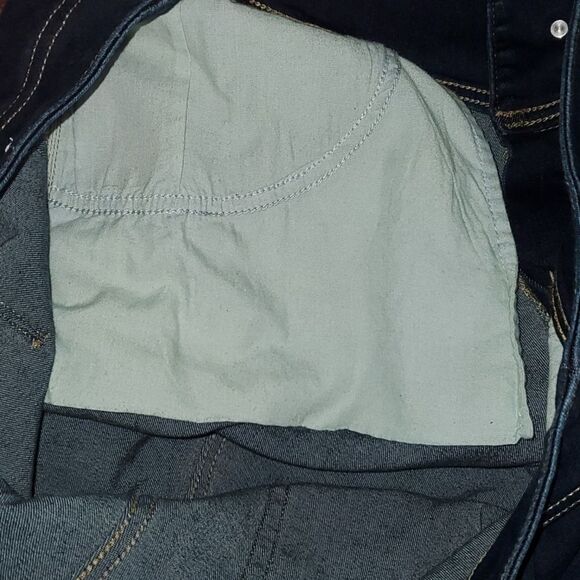 Lane Bryant jeans women's size 22 blue high rise jegging crop high-rise - Picture 11 of 12